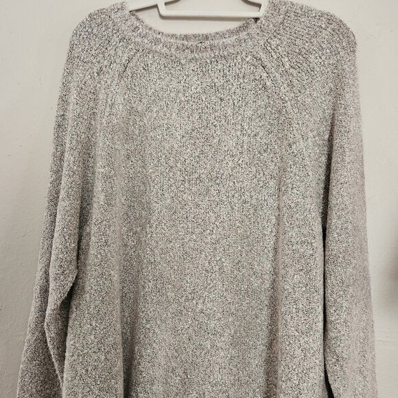 Jones New York Signature Sweater in Heathered Oatmeal Color - Picture 1 of 14